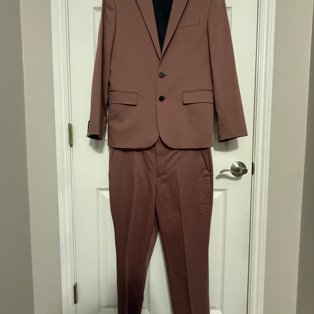 Express Suit Men's Chestnut Colored